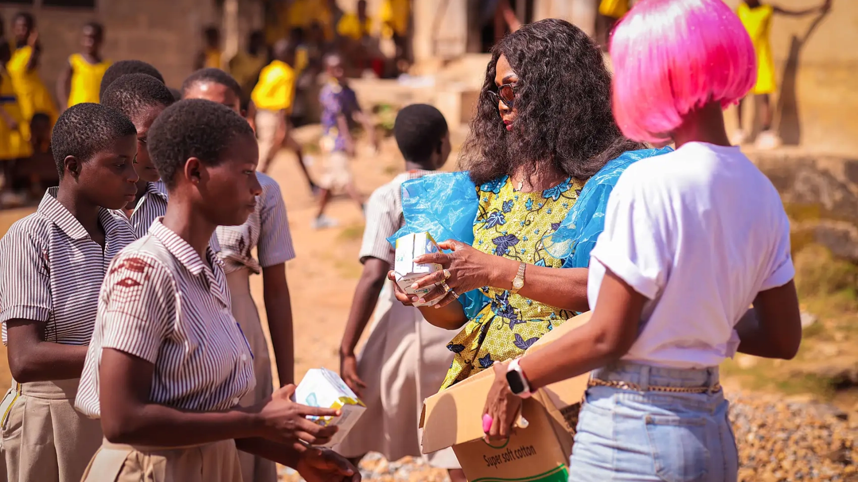 Reflo Company Limited and TFMF illuminate a Path of Hope for Asubio's Young Girls
