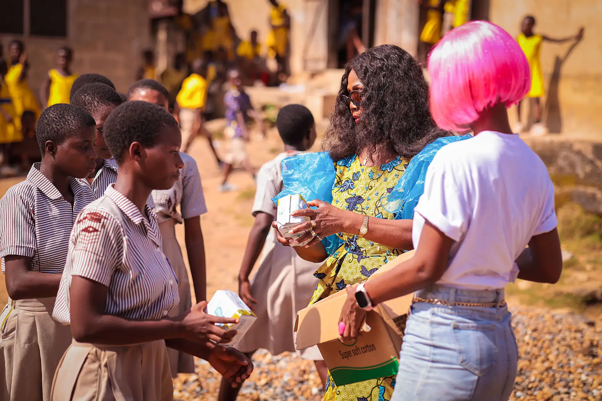 Reflo Company Limited and TFMF illuminate a Path of Hope for Asubio’s Young Girls