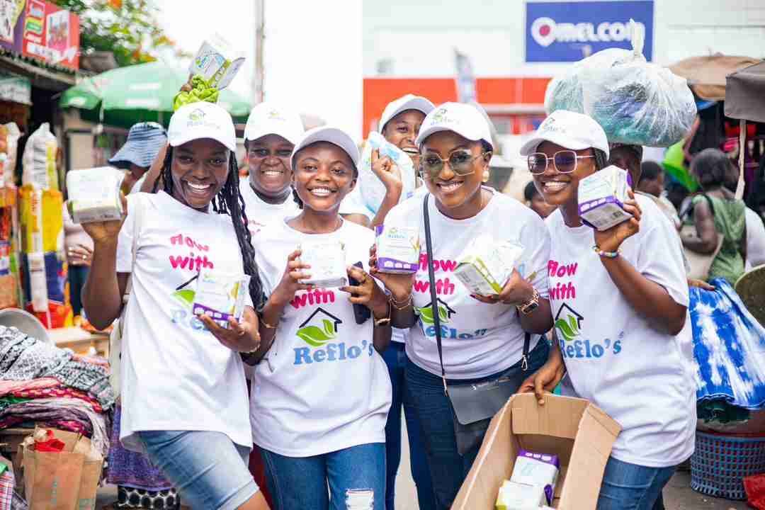 Reflo Company Ltd. Makes Waves at Madina Market with Exciting Market Activation