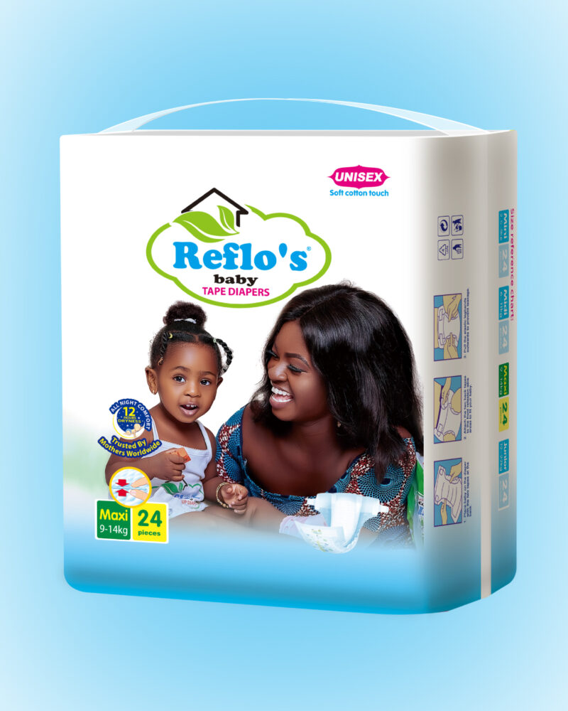 Maxi - Reflo’s® Baby Tape Diapers​