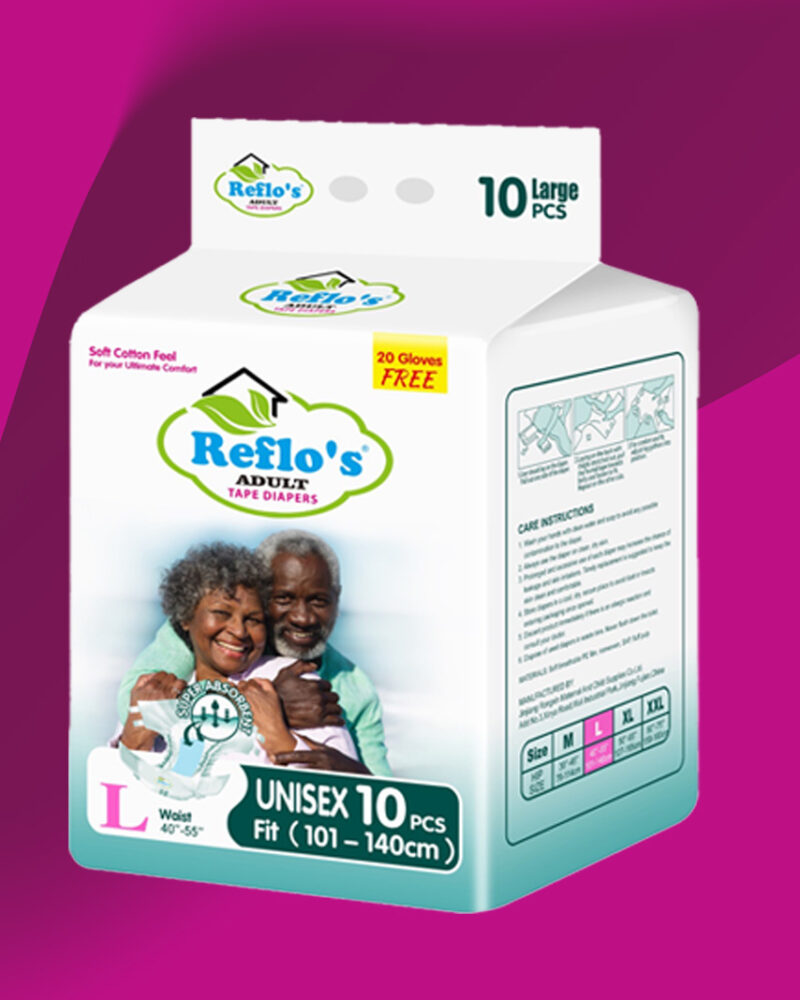 Large - Reflo’s® Adult Diapers