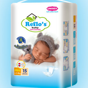 Mini - Reflo’s® Baby Tape Diapers